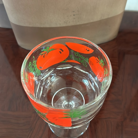 *Vintage* Bloody Mary 16 Ounce Goblet Pedestal Glass - Picture 12 of 13